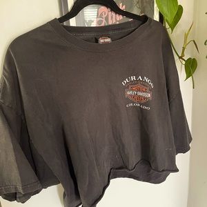 Vintage Harley Davidson Crop